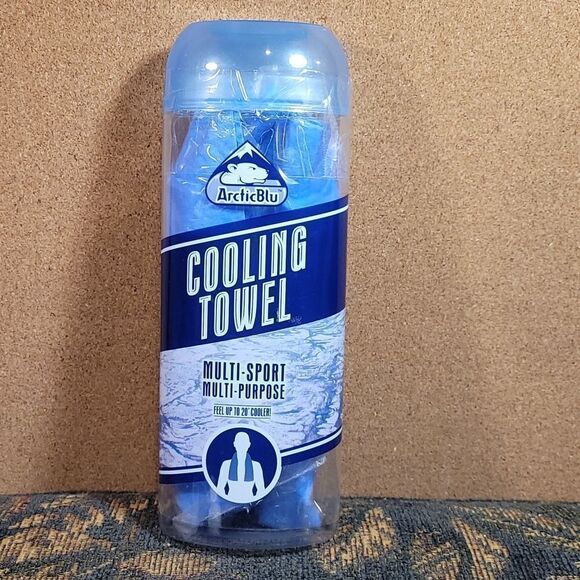 ArticBlu Cooling Towel- Multi-Sport, Multi-Purpose- NIP - Picture 1 of 4
